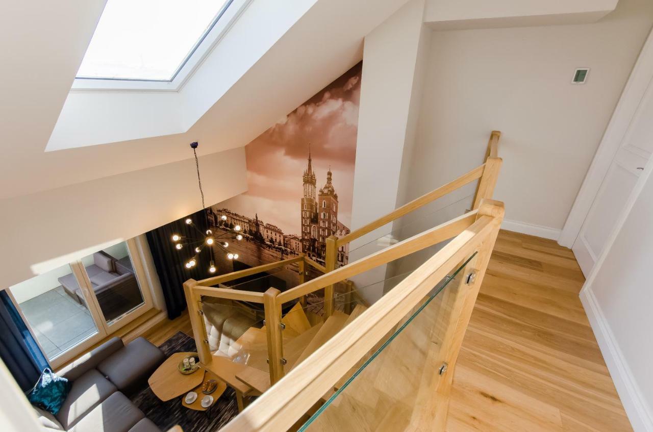 Kazimierz Penthouse With Private Terrace Lägenhet Kraków Exteriör bild