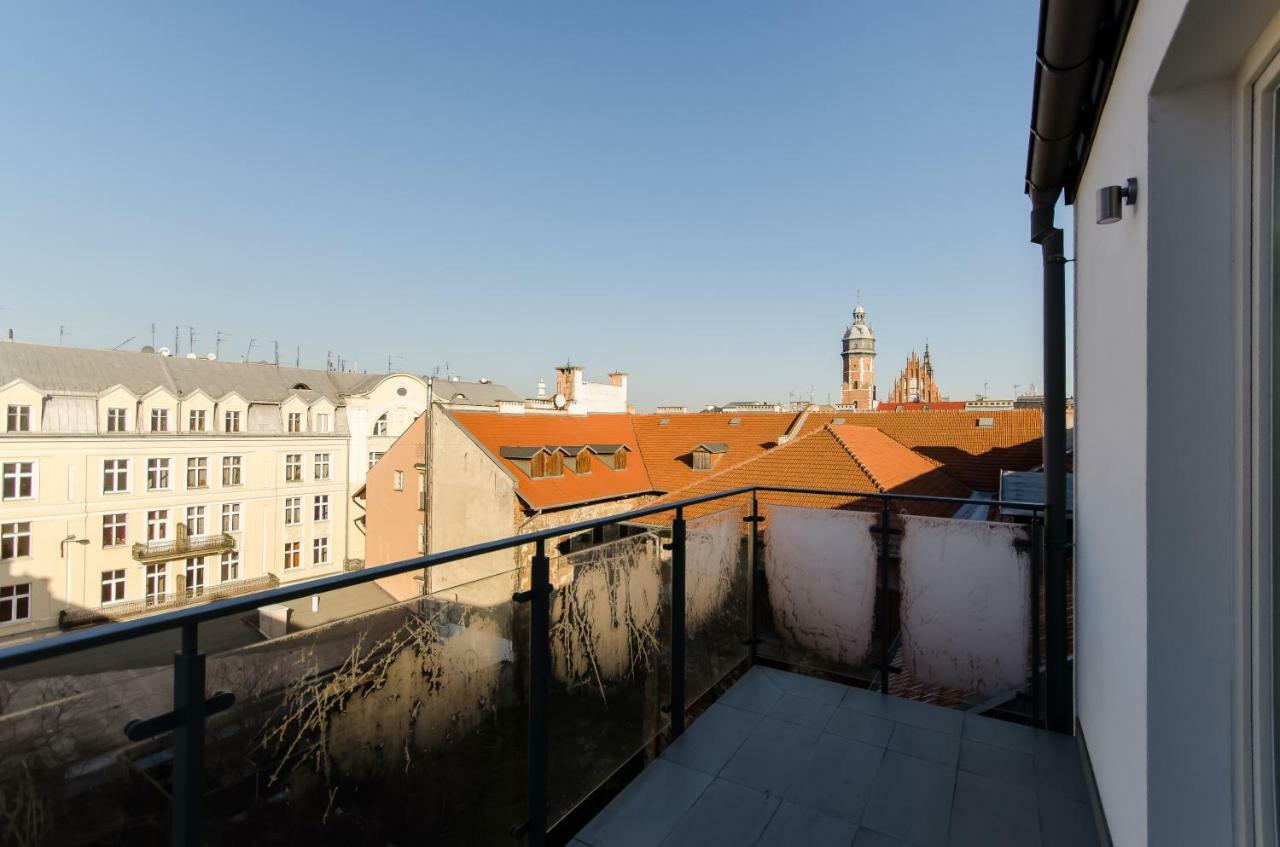 Kazimierz Penthouse With Private Terrace Lägenhet Kraków Exteriör bild