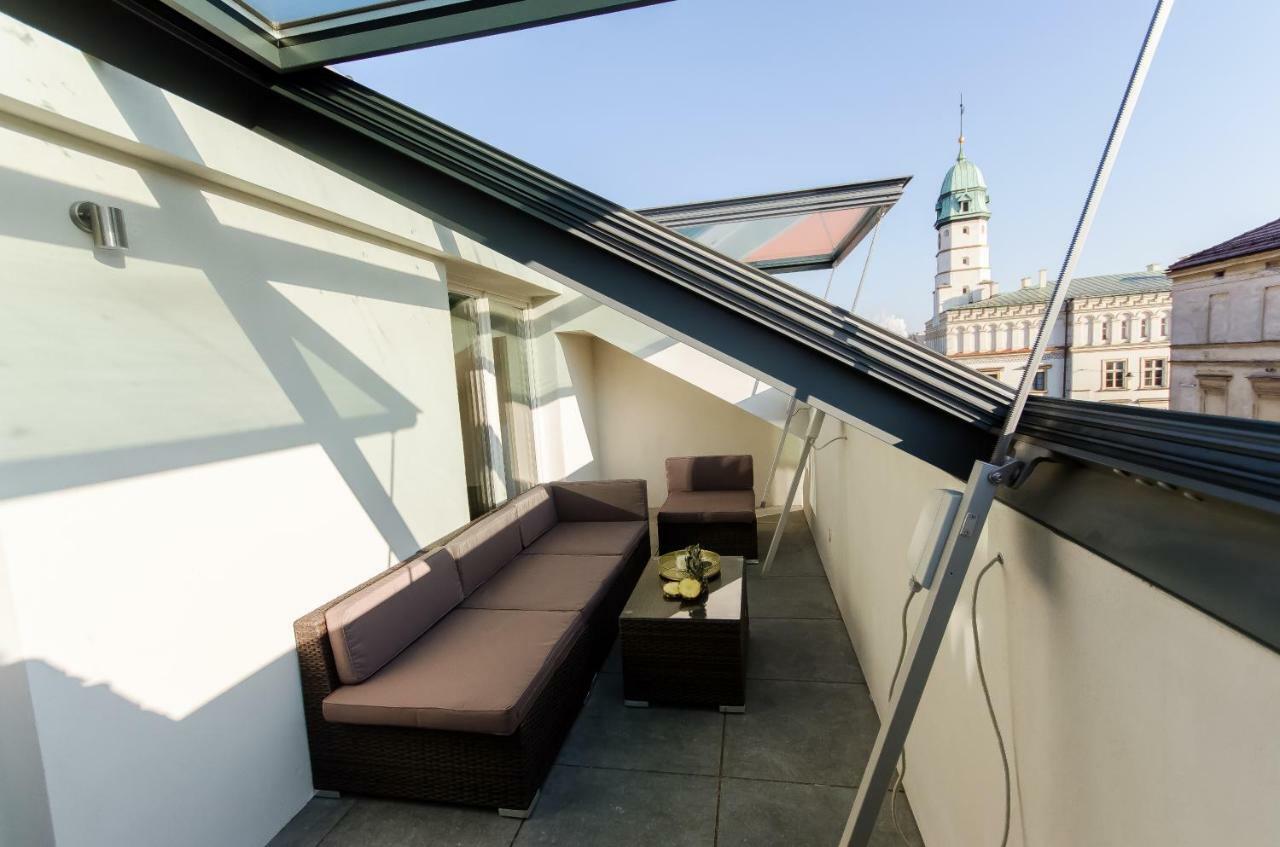 Kazimierz Penthouse With Private Terrace Lägenhet Kraków Exteriör bild