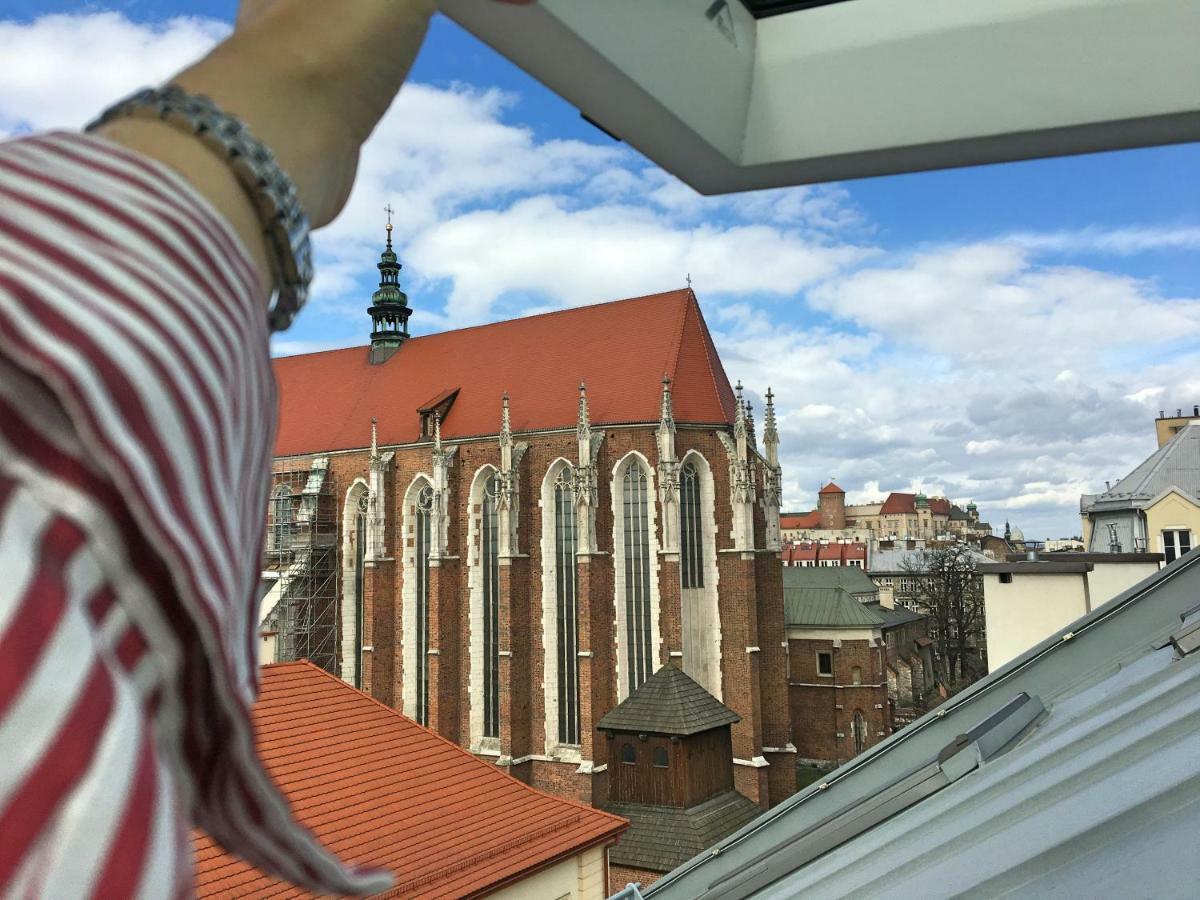 Kazimierz Penthouse With Private Terrace Lägenhet Kraków Exteriör bild
