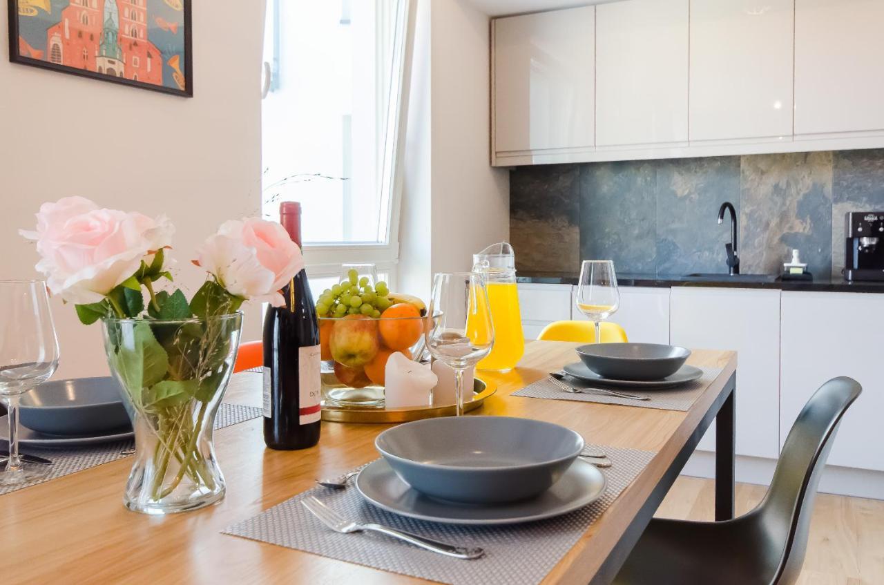 Kazimierz Penthouse With Private Terrace Lägenhet Kraków Exteriör bild