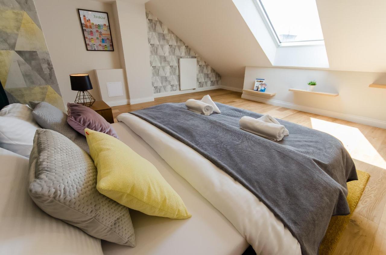 Kazimierz Penthouse With Private Terrace Lägenhet Kraków Exteriör bild