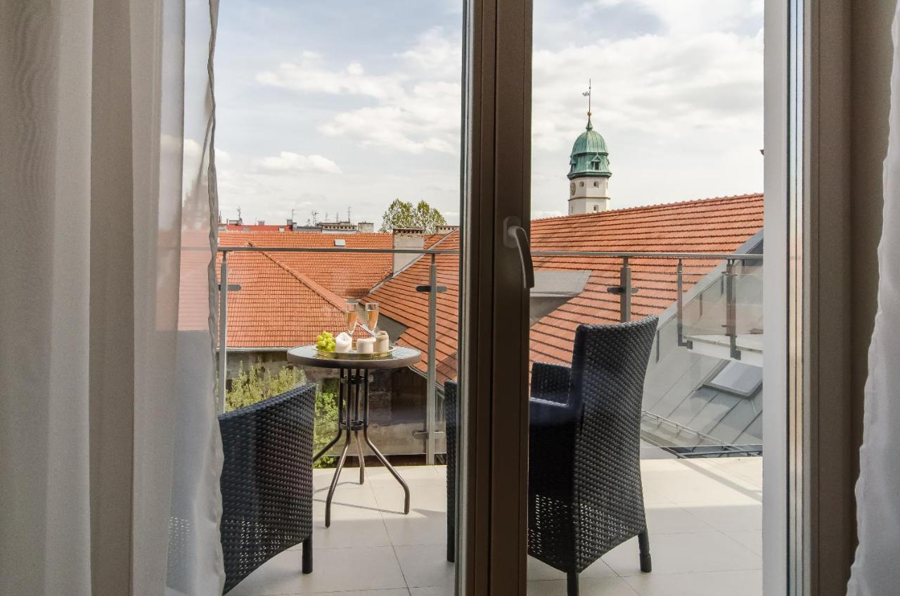 Kazimierz Penthouse With Private Terrace Lägenhet Kraków Exteriör bild